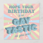 Carte Gay Tastic Birthday (Devant)