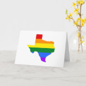 Carte Gay | Texas Rainbow (Fleur jaune)