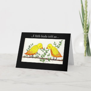 Carte Gaze des oiseaux