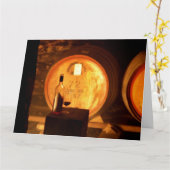 Carte géante d'art d'établissement vinicole de (Fleur jaune)