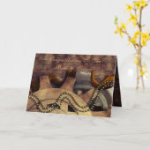 Carte Gears & Baubles Mariage Steampunk (Fleur jaune)