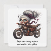 Carte Gears, Ghouls & Granny Glam (Devant)