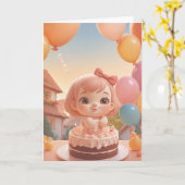 Carte Geeky Nerds Unite Anniversaire (Fleur jaune)