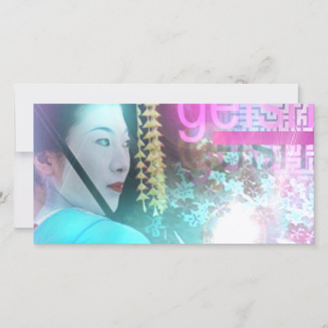 Carte Geisha (Devant)