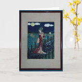 Carte Geisha (Fleur jaune)