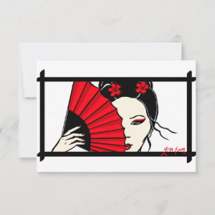 Carte Geisha