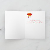 Carte Geisha et Dragon Nouvel An chinois 2024 (Intérieur)