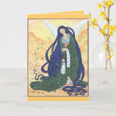 Carte Geisha irlandais (Fleur jaune)