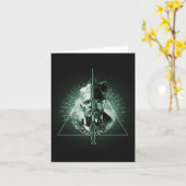 Carte GELLERT GRINDELWALD™ contre Dumbledore (Fleur jaune)