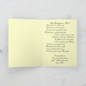 Carte Gem de la graduation de Dieu !-Personnaliser (Intérieur)