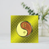 Carte Gémeaux & Singe en Bois (Debout devant)