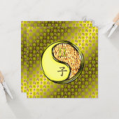 Carte Gemini et rat de feu (Devant/Arrière en situation)