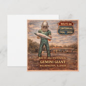 Carte Gemini Giant Route 66 Note de Voyage (Devant / Derrière)