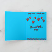 Carte Gemini Valentine/Zodiac. (Intérieur)