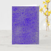 Carte Gemmes en verre souillé (Fleur jaune)