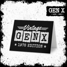 Gen X Generation Gen Xer Né 1978 Gen X Anniversair