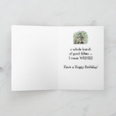 Carte Général Anniversaire Humour mignon Aquarelle Otter (Intérieur)