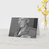 Carte Général George S Patton (Fleur jaune)