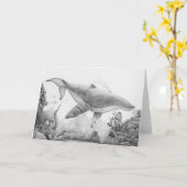 Carte générique de Whale (Fleur jaune)