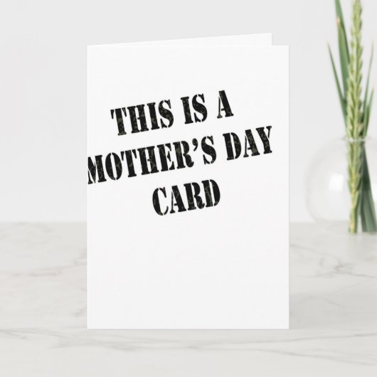 Carte générique du jour de mère (Devant)
