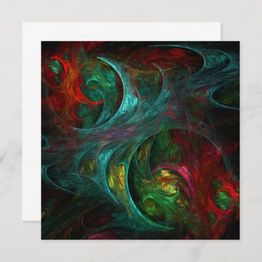 Carte Genesis Nova Art Abstrait (Devant / Derrière)