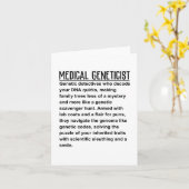 Carte Génétique Médicale (Fleur jaune)