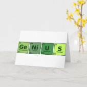 Carte Génie (Fleur jaune)