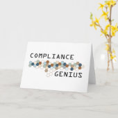 Carte Génie de conformité (Fleur jaune)