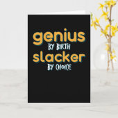 Carte Génie Par Blessure De Naissance Par Choix (Fleur jaune)