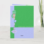 Carte Genie sur une bouteille (Dos)