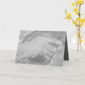 Carte Gentil de vous rencontrer (Fleur jaune)