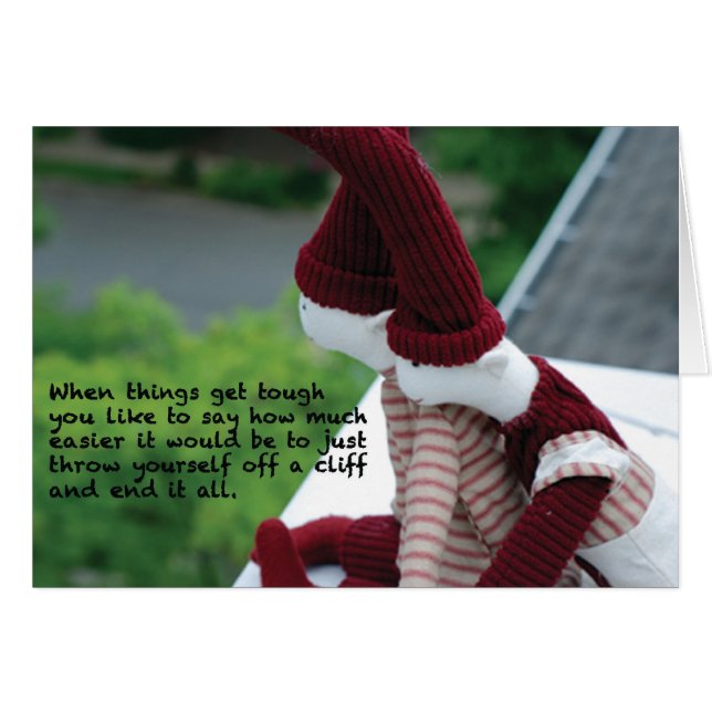 Carte gentille 8 (Devant horizontal)