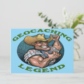 Carte Geocaching (Debout devant)