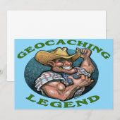 Carte Geocaching (Devant / Derrière)