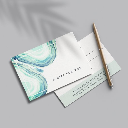 Carte Géode Seaglass | Certificat cadeau