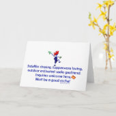 Carte GeoFriend Recherché (Fleur jaune)