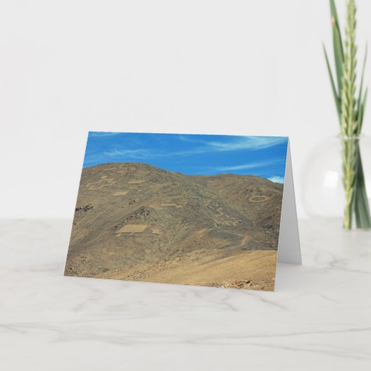 Carte Géoglyphes d'Atacama (Devant)