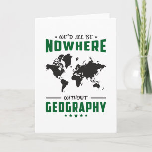 Carte Géographie Professeur Funny Monde Continents Idée 