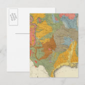 Carte géologique américaine (Devant / Derrière)