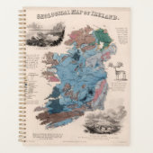 Carte géologique d'Irlande (Devant)
