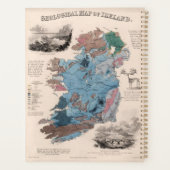 Carte géologique d'Irlande (Dos)