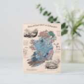 Carte géologique d'Irlande (Debout devant)