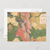 Carte géologique du Colorado (Devant / Derrière)