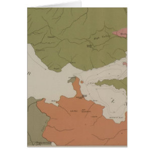 Carte géologique du district de Clear Lake