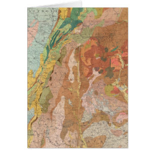 Carte géologique du New Hampshire