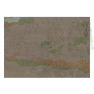 Carte géologique du nouveau district minier d'Alma