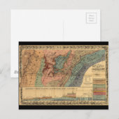 Carte géologique du Tennessee (1866) (Devant / Derrière)
