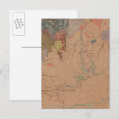 Carte géologique, Partie nationale de Yellowstone, (Devant / Derrière)