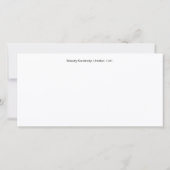 Carte Géométrie biomorphique | Wassily Kandinsky | (Dos)