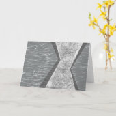 Carte Géométrie orchestrée IV (Fleur jaune)